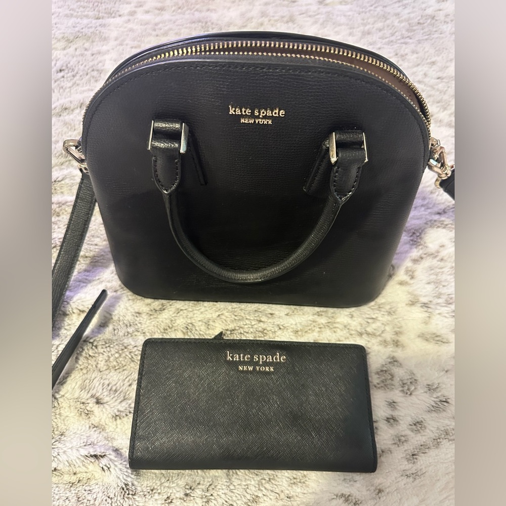 Kate spade crossbody purse & wallet